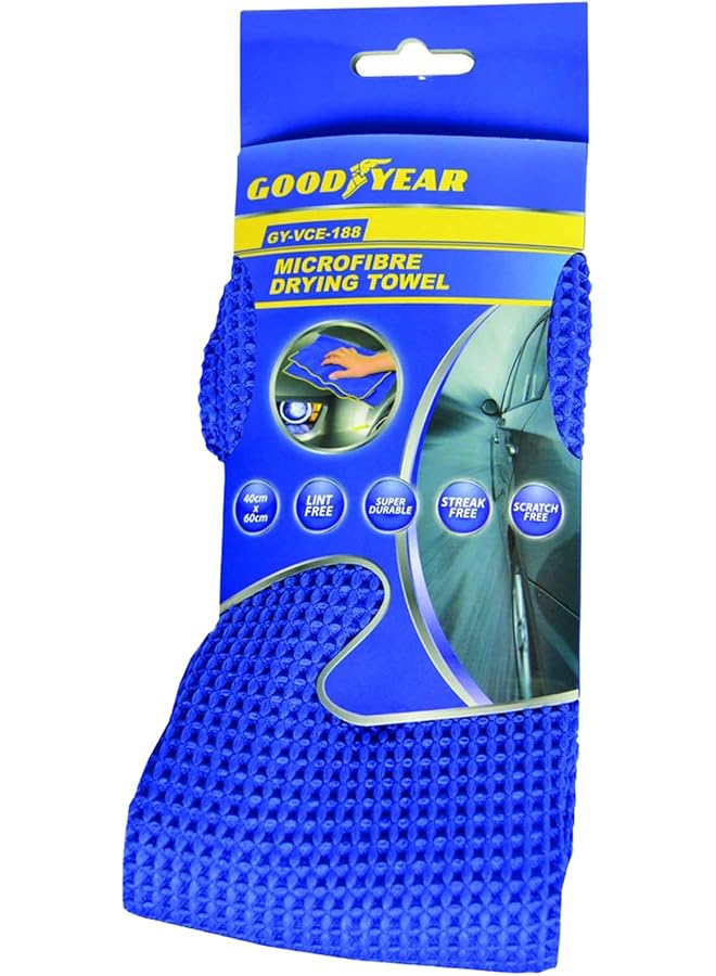 غوديير منشفة تجفيف من الألياف الدقيقة - تنظيف السيارة