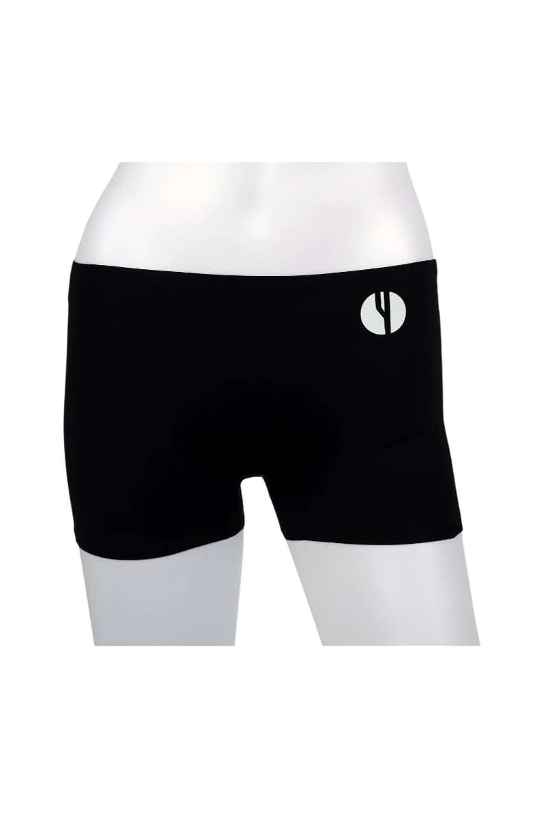 ياسيكو Black Seamless Underwear | Hi-Cut Full Coverage Panty with Stretch Comfort Waistband |