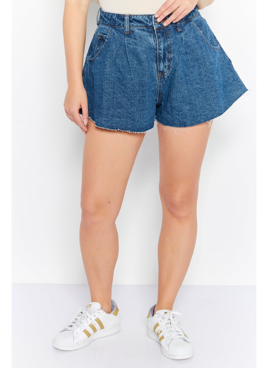 Women Washed Ultra Higher Skirty Denim Short, Blue - pzsku/Z6E4A29DBC39C45278C8AZ/45/_/1737642069/defaa270-c815-4abe-9287-4de6bac4f149