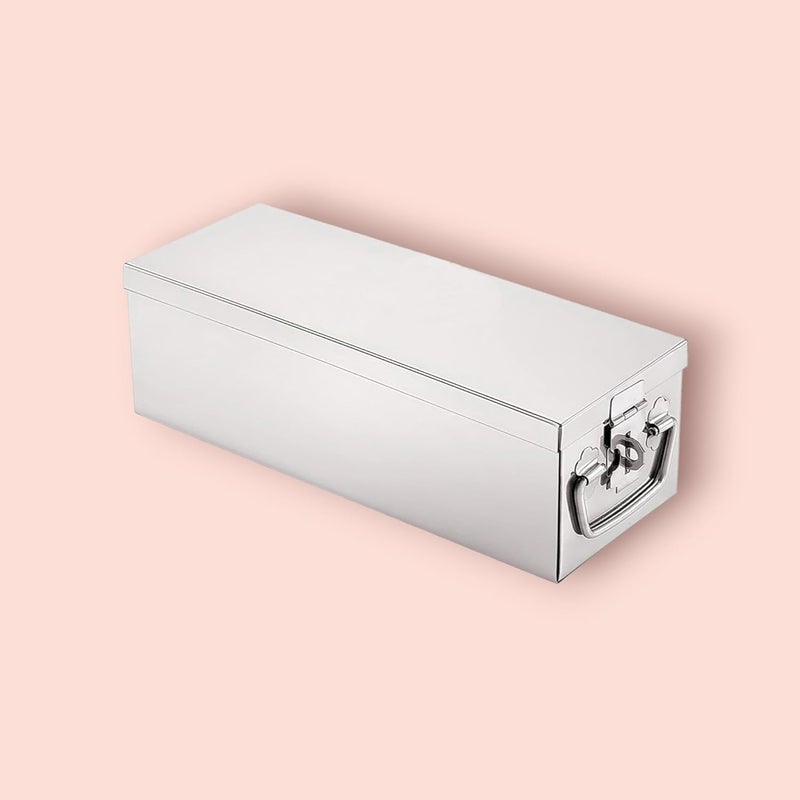 Jayco Stainless Steel Locker/Jewellery Box/Cash Box/Bank Locker Box - 12" Long - Image 4