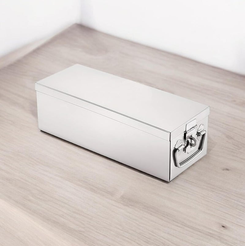 Jayco Stainless Steel Locker/Jewellery Box/Cash Box/Bank Locker Box - 12" Long - Image 3