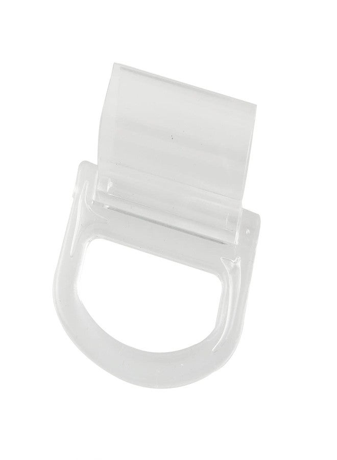 PZRT Lifting Clamp Pull Cordless Roller Blinds Shades Transparent Handle Pull Fit 15mm Rod for Roller Shades Window Blinds Rolling Curtain Accessories - Image 1