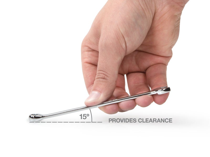 TEKTON 7/16 Inch Combination Wrench | 18256 - Image 3