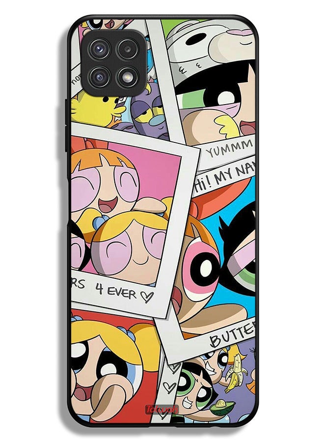 Tolwak Samsung Galaxy A22 5G Protective Case Cover Sisters Forever - Image 1