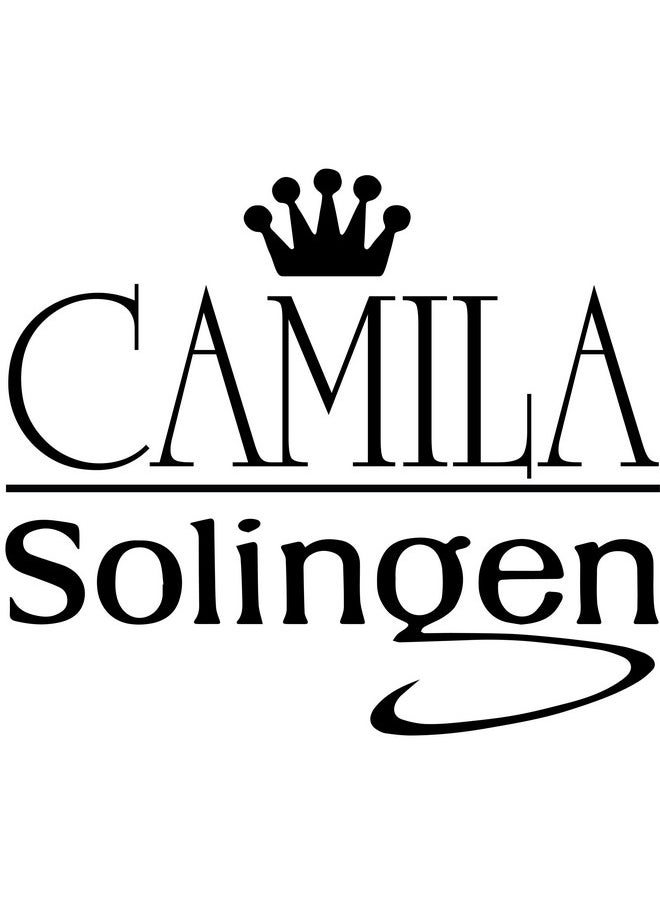 CAMILA SOLINGEN - Cs19 8 Large Professional Sapphire Metal Nail File Pointed For Fingernail And Toenail Care. Double Sided Coarse Fine For Manicurepedicure. Made Of Stainless Steel Solingen Germany - Image 1