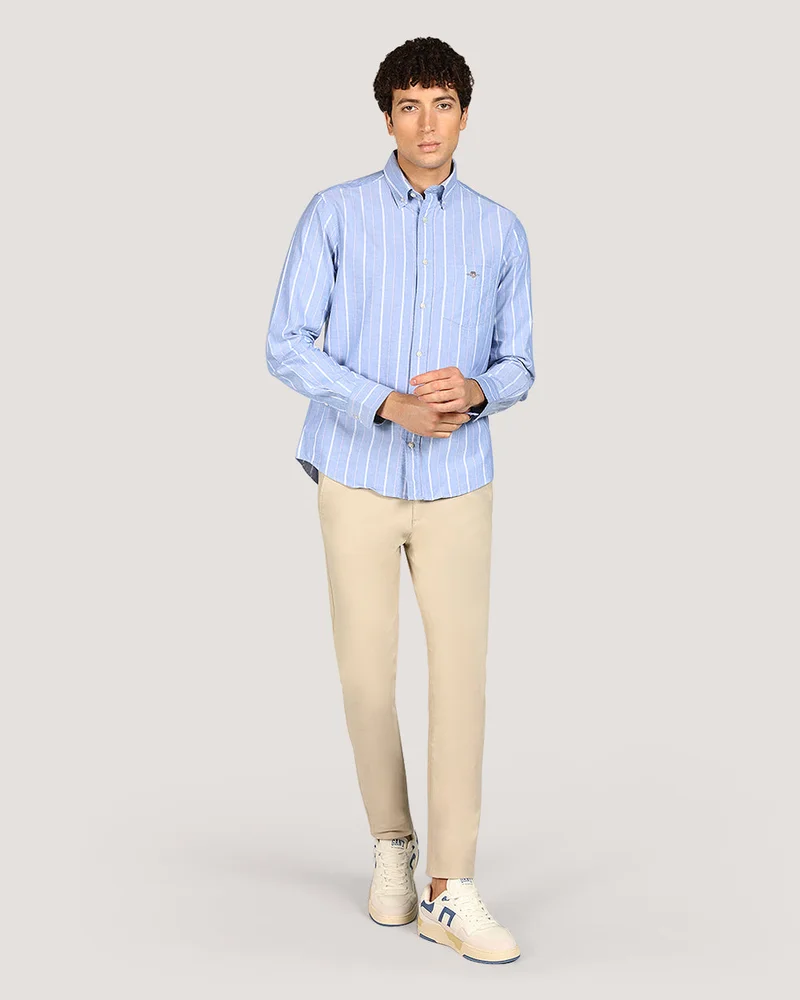 GANT Regular Classic Oxford Stripe Shirt