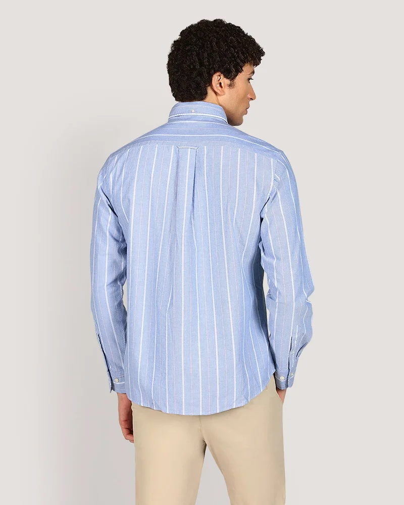 GANT  Regular Classic Oxford Stripe Shirt for Men | Best Price UAE