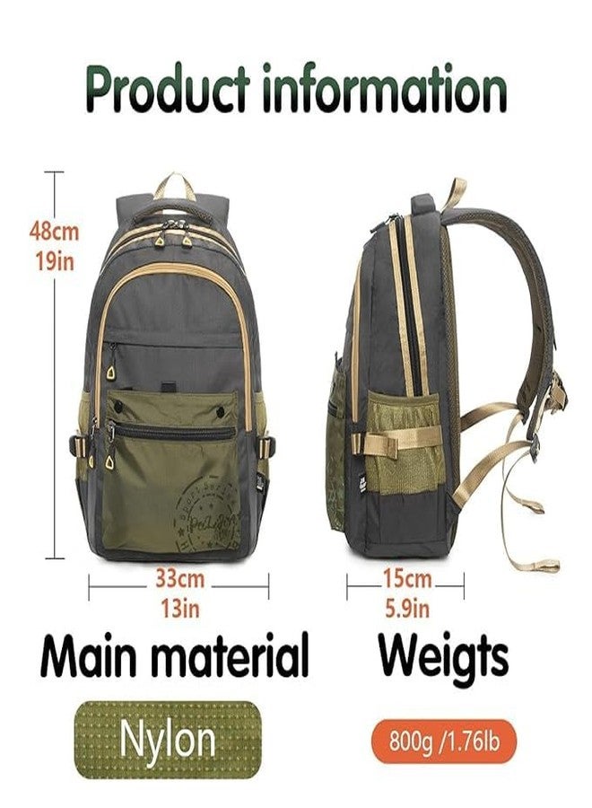 Carryze Backpack for Kids Girls Stylish Durable Water Resistant Backpack Shoulder School Bags for Girls Kids 6-12 Years Old Birthday (College Backpack Model 2) - Image 2
