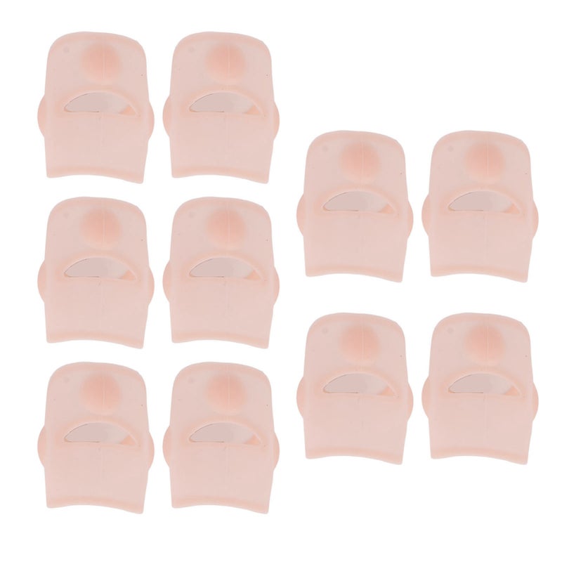5Pair Toenail Protector Sleeves Soft Breathable Elastic Silicone Toenail Sleeves for Men Women - Image 3