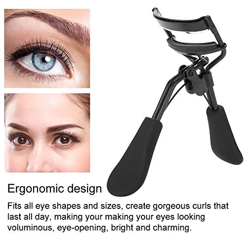 riteu Eyelash Curler, Professional Beauty Eyelash Clip, Tool for Rapidly Lengthening, Thickening, for Eyelash Curlers Eyelash-Curlers and Repairing Eyelashes(Black) - Image 3