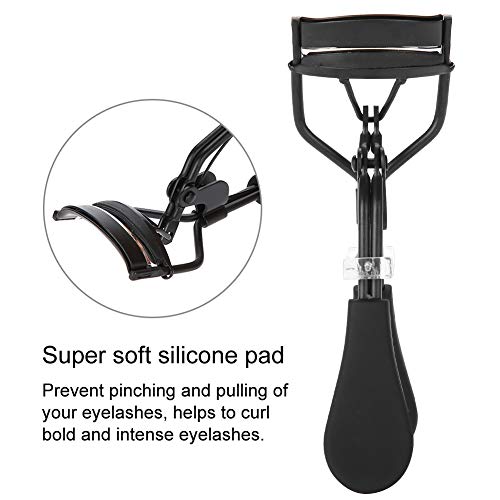 riteu Eyelash Curler, Professional Beauty Eyelash Clip, Tool for Rapidly Lengthening, Thickening, for Eyelash Curlers Eyelash-Curlers and Repairing Eyelashes(Black) - Image 4