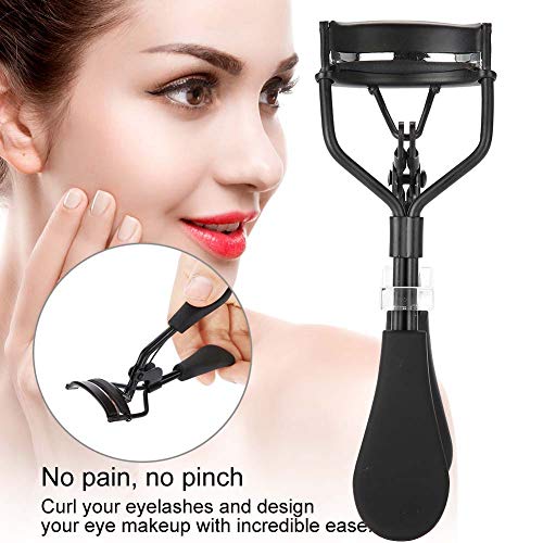 riteu Eyelash Curler, Professional Beauty Eyelash Clip, Tool for Rapidly Lengthening, Thickening, for Eyelash Curlers Eyelash-Curlers and Repairing Eyelashes(Black) - Image 2