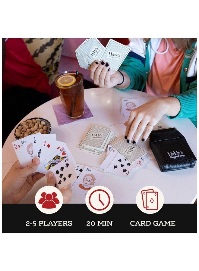Spin Master Games, SolidRoots Momo's Shanghai Rummy Card Game, 2-5 Player Rummy Game | Family Games | Travel Games | Adult Games | Camping Games | Party Games for Adults & Kids 8+ - Image 2