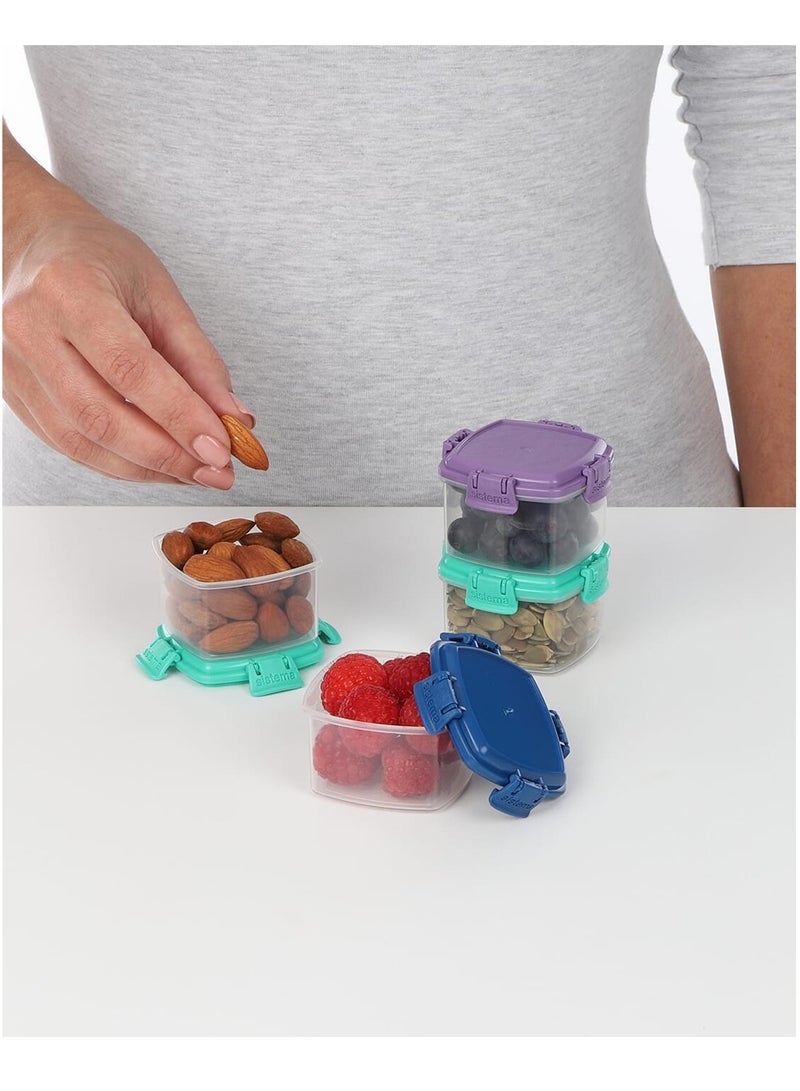 Sistema Mini Knick Knack Pack To Go 62ML: Small Storage Container, Miniature Storage Box, Portable Storage Solution, Multipurpose Travel Pack - Image 2