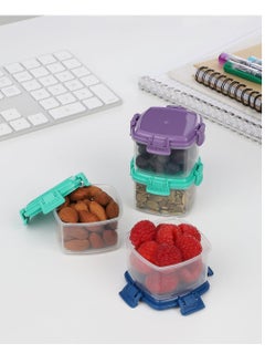 sistema Sistema Mini Knick Knack Pack To Go 62ML: Small Storage Container, Miniature Storage Box, Portable Storage Solution, Multipurpose Travel Pack  - Image 4