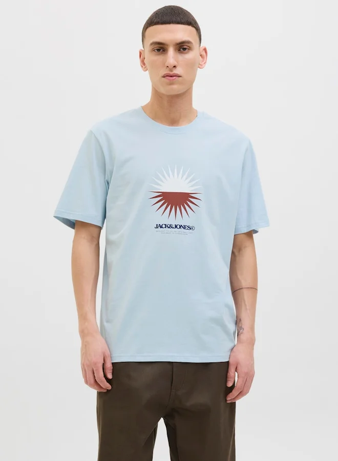 JACK & JONES Jack & Jones Jortavira Branding Short Sleeve Crew Neck T-Shirt
