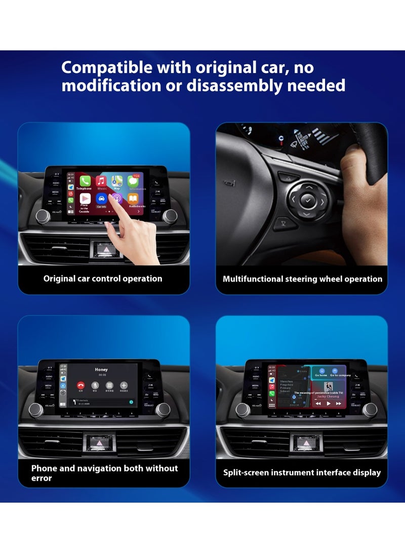 AiQi Low Latency Wireless CarPlay Adapter | 5.8GHz High-Speed Transmission | Plug & Play | Seamless Auto Connection - Image 2