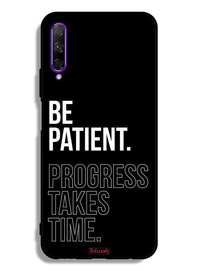 Tolwak Huawei Y9s Protective Case Cover Be Patient Progress Takes Time - Image 2