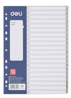 Deli 10-Piece A-Z A4 Plastic Divider Assorted Color  - Image 2