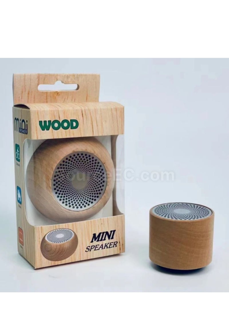 Wireless Bluetooth Small Speaker Wooden