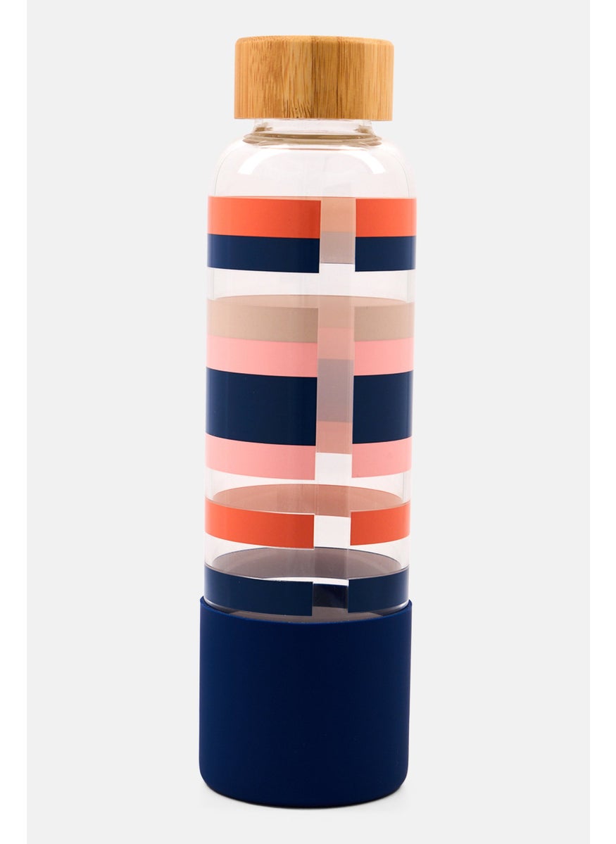 Stripe Glass Water Bottle 600ml, Blue - pzsku/Z6E4AFBB3E2F79EBFF103Z/45/_/1737642945/5cfd6a20-6070-464c-8bc2-9dc5005b2efa