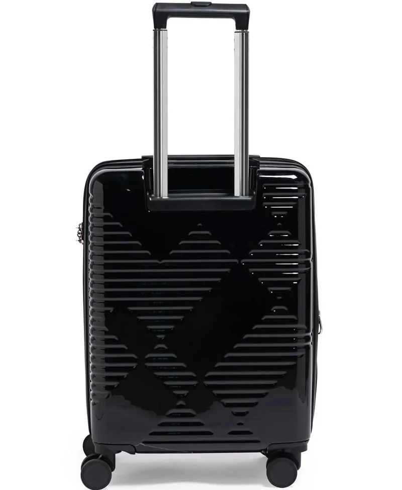 Echolac  Extravagant 54 Cm Hardcase 4-Double Wheeled Expandable Cabin Luggage Trolley - Black  | Best Price UAE