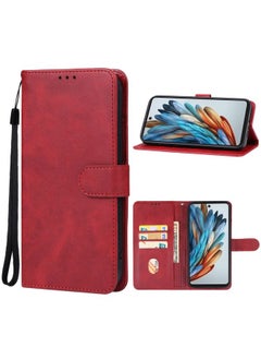 Case Cover For ZTE nubia Music Leather Phone Case(Red)