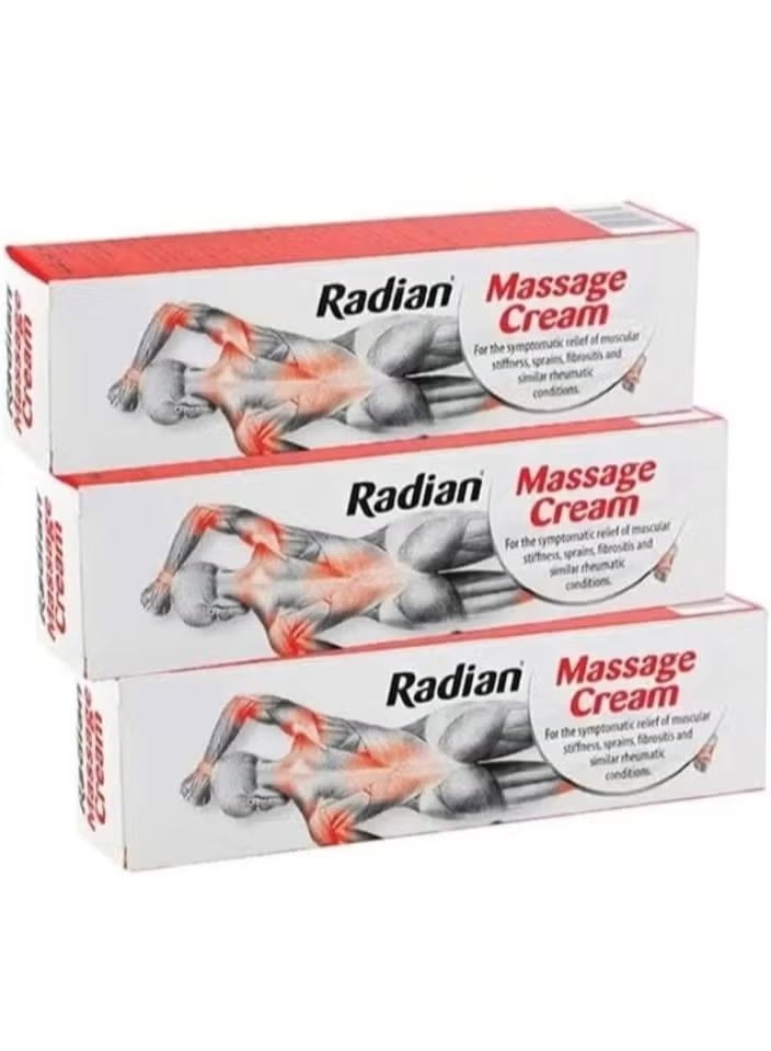 Radian Massage cream made of 3 pieces, 100 grams