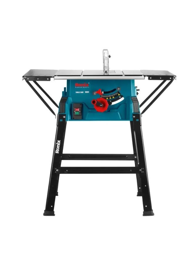 Ronix 5603 2000W Table Saw 250mm 85mm Depth Steel, German Technology #Ronix 5603 - Image 1