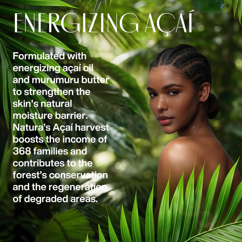 Natura - Ekos AÃ§aÃ­ Hand Cream - Anti-Dullness Hand Balm - Recharge the Skin - Fast Absorption - Skin Moisturizer - Vegan Skin Care - Brazilian Beauty Secrets - Self Care & Body Care - 1.41oz (40g) - Image 5