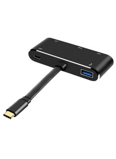 نيبمينينت محول موزع 1 في 5 من Type-C إلى HDMI أسود  - Image 1