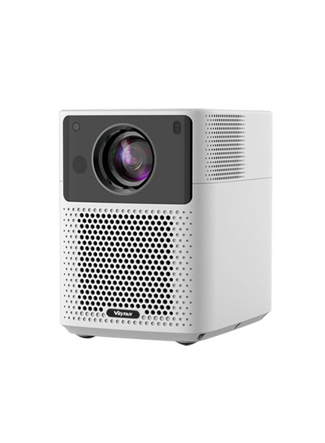 Smart Android 700ANSI Lumens Auto Focus And Auto Keystone 1080P 4K Android 9.0 TV Download Apps Bluetooth WiFi Portable Home Theater Video Projector BBQ7 White