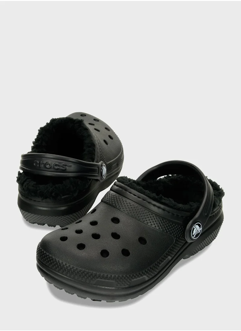 crocs Kids Classic Lined Clog Sandals