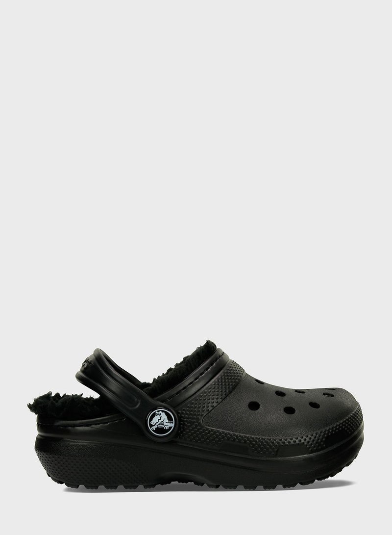 crocs Kids Classic Lined Clog Sandals - Image 1