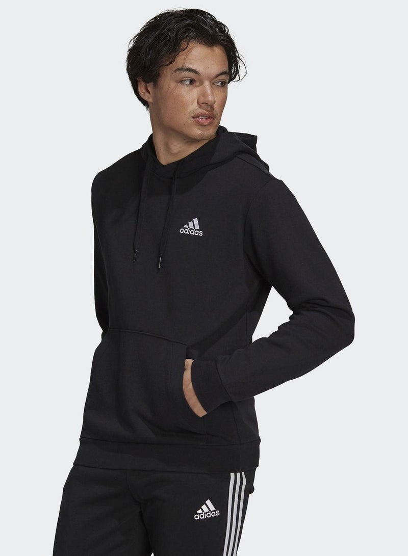 Adidas M Feelcozy Hd Black Training Sweatshirts 2XS - Image 1