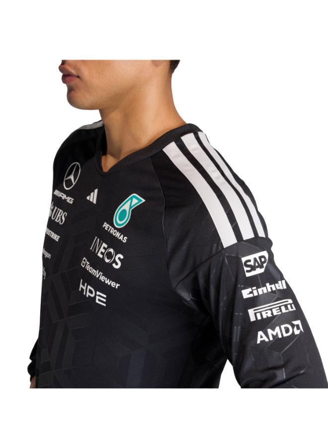اديداس قميص بأكمام طويلة MERCEDES - AMG PETRONAS FORMULA 1 TEAM DRIVER - Image 4