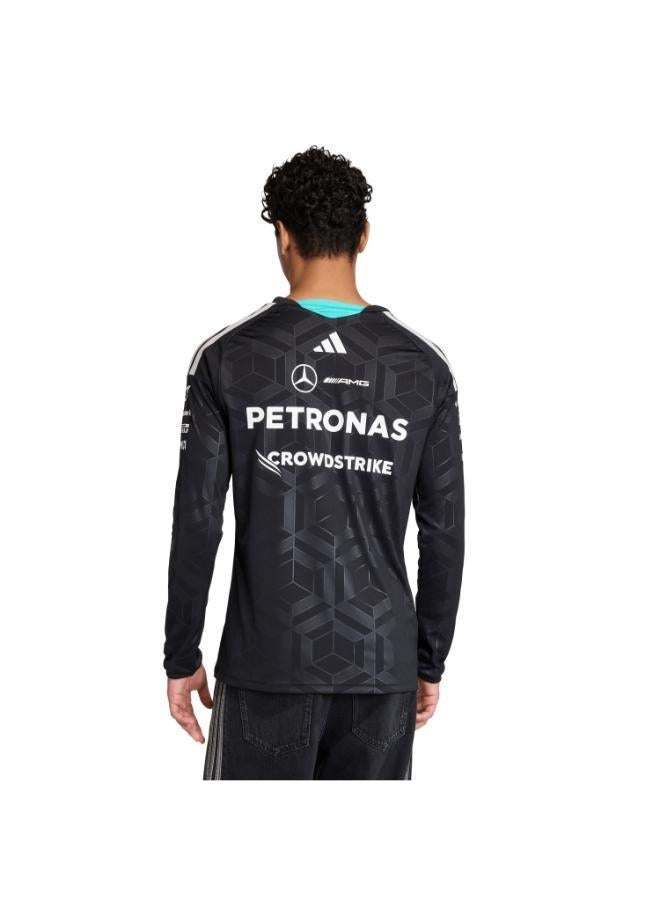 اديداس قميص بأكمام طويلة MERCEDES - AMG PETRONAS FORMULA 1 TEAM DRIVER - Image 2