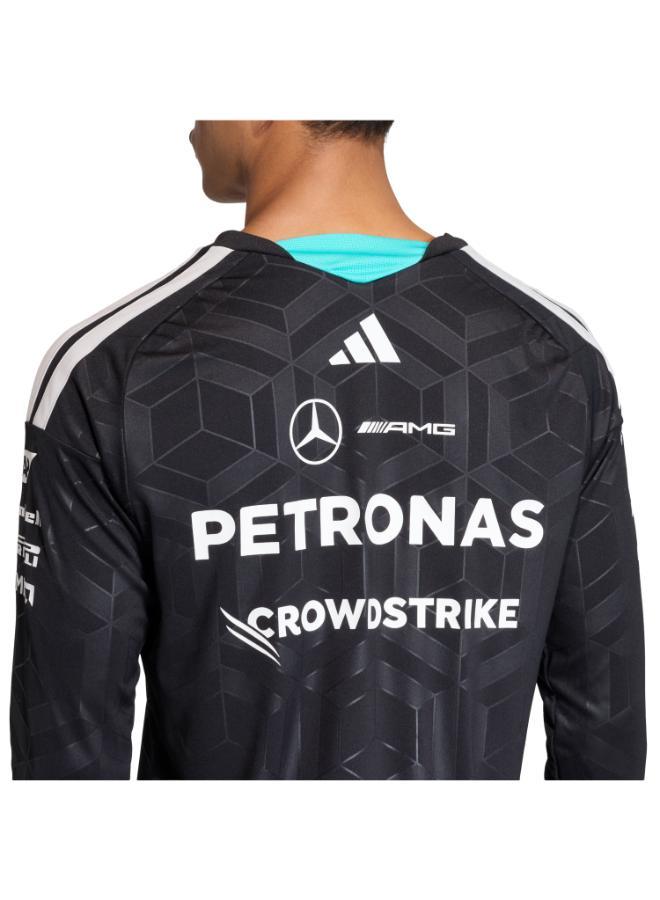 اديداس قميص بأكمام طويلة MERCEDES - AMG PETRONAS FORMULA 1 TEAM DRIVER - Image 3