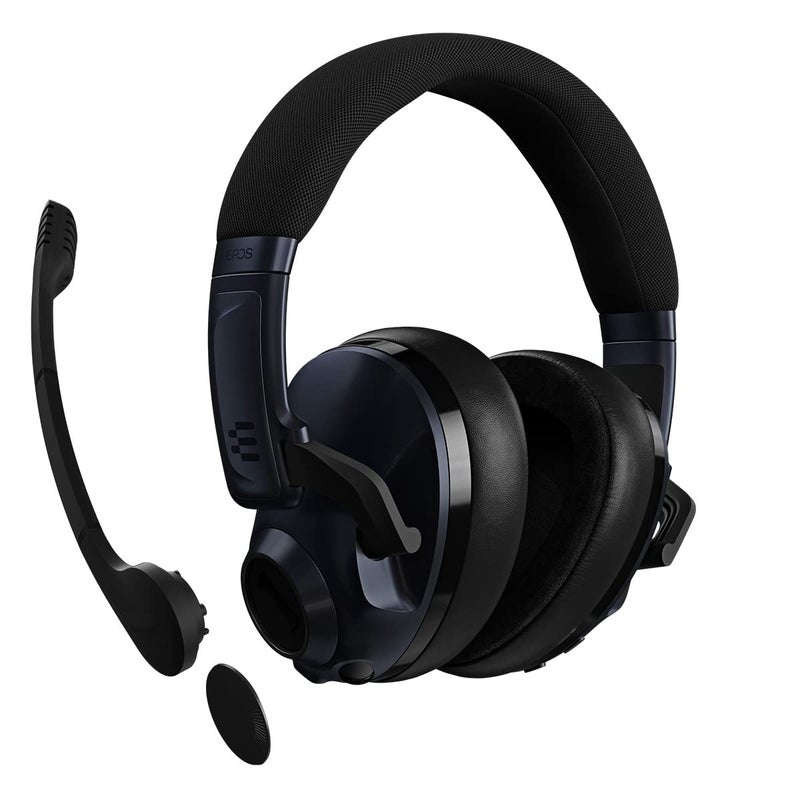 EPOS Gaming H3Pro Hybrid Gaming Headset - PC Headphones with Microphone - Noise-Cancellation, Adjustable, Smart Button Audio Mixing, Bluetooth, Gaming Suite, Surround Sound - Windows 10,Midnight Blue - Image 4