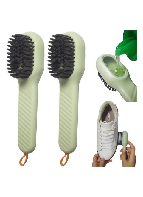 Multifunctional Liquid Shoe Brush with Liquid Box (2 Pack)