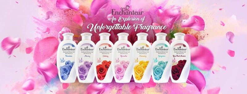 Enchanteur جل استحمام إنشانتور روز عود أمور المرطب 250 مل - Image 5