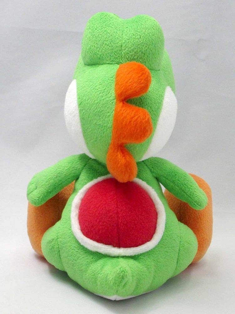 Little Buddy Super Mario All Star Collection 1416 Yoshi Stuffed Plush, 8",Multi-colored - Image 2