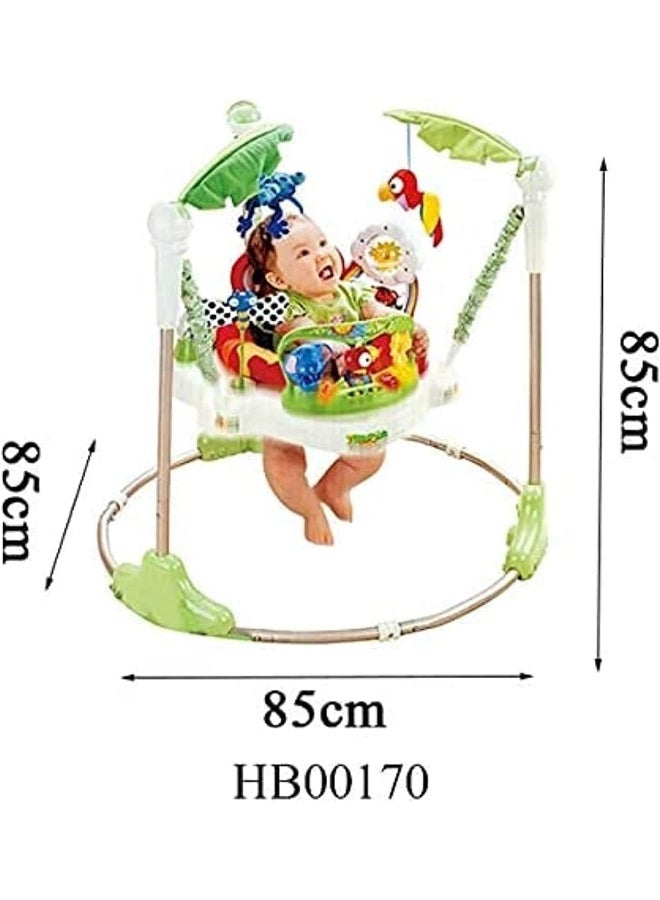 Multifunctional Baby Jumper Safe jumping Fun Anywhere with Music, light and sound - Image 2