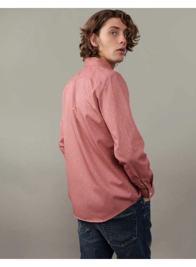 American Eagle AE Slim Fit Everyday Button-Up Shirt - Image 4