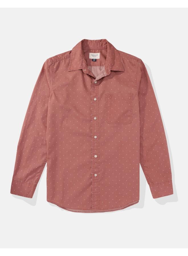 American Eagle AE Slim Fit Everyday Button-Up Shirt - Image 3
