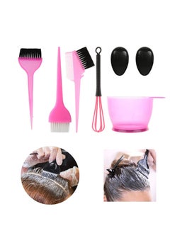 SYOSI Hair Dye Coloring Kit with Hair Color Bowl,Hair Dyeing Brush Hair Coloring Tool Kit,Dye Brush Comb,Tinting Bowl,Ear Caps,Dye Mixer  - Image 1