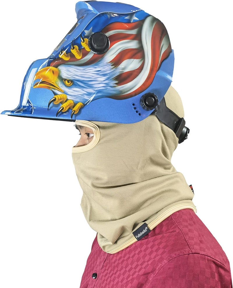 Fullsheild FR Balaclava Face Mask Flame Resistant Balaclava FR Mask for Men Arc Rated NFPA2112 CAT2 Cover Hood for Welding - Image 2