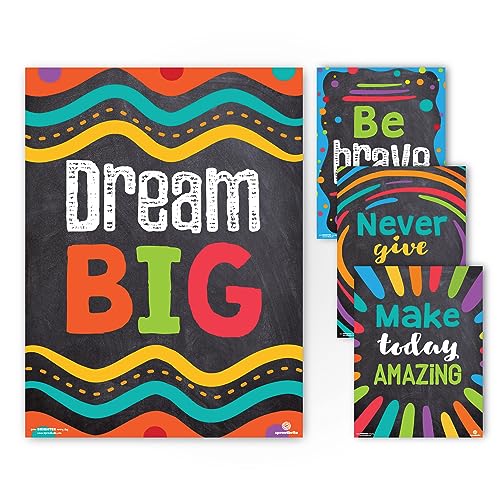 Sproutbrite Classroom Decorations - Motivational Posters for Teachers - inspirational Bulletin Board and Wall Decor for Pre School, Elementary and Middle School - Image 3