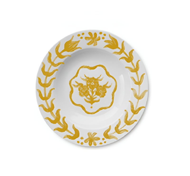 Rossetti Palais Dusultan Orange Pasta Bowl (9 Inch) - Image 1
