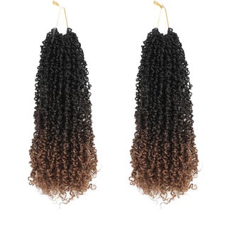 Youngther Yanky twist crochet hair PreTwisted Fluffy Spring Mini Twist with curly crochet hair for black women crochet hair pre looped Synthetic hair extension12inch 1B430 2PCS - pzsku/Z6E4C150676A46BA271EDZ/45/_/1742913576/17ffaa13-d285-4476-82f6-3910a0367f64